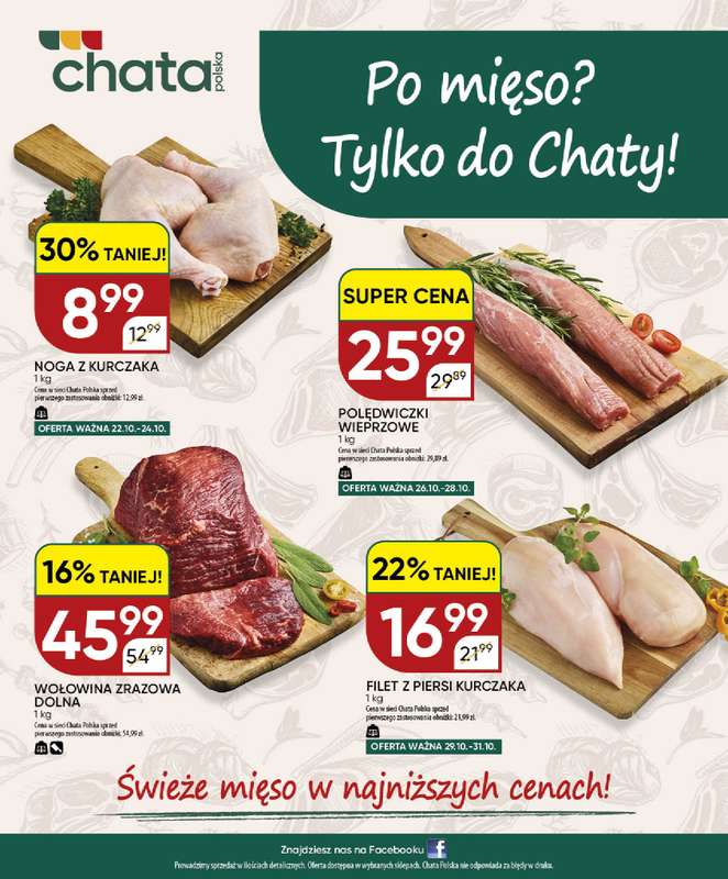 Chata Polska - gazetka promocyjna Gazetka 22-31.10 od czwartku 22.10 do soboty 31.10 - strona 24