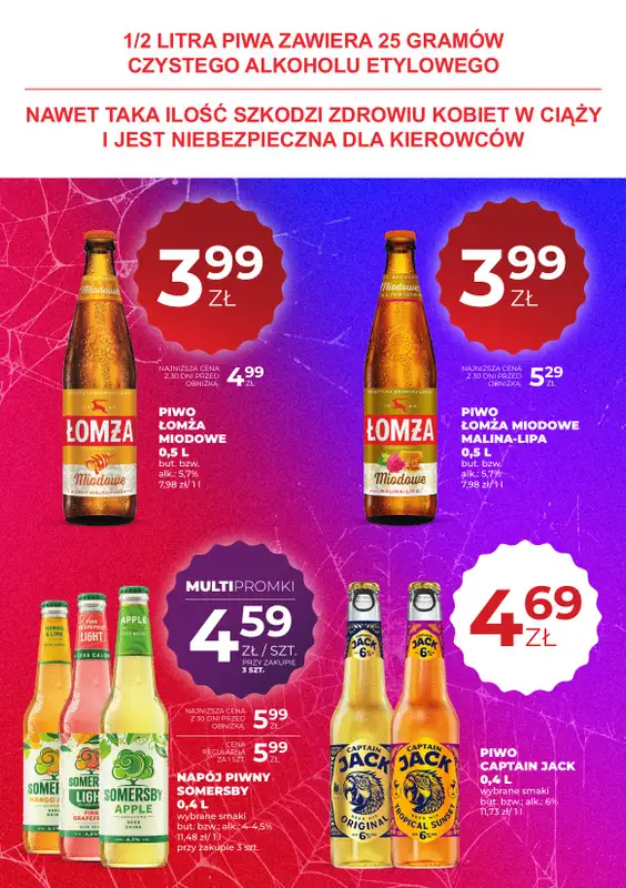 Duży Ben - gazetka promocyjna Gazetka piwna od czwartku 15.10 do środy 28.10 - strona 11