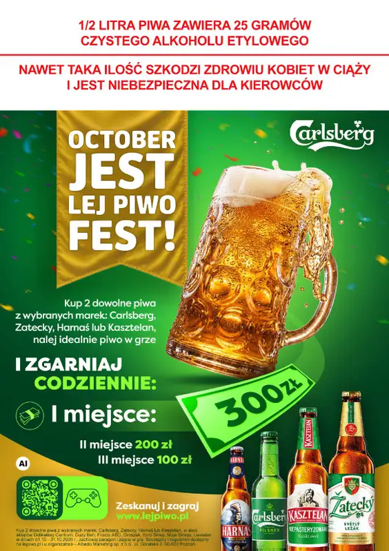Duży Ben - gazetka promocyjna Gazetka piwna od czwartku 15.10 do środy 28.10 - strona 17