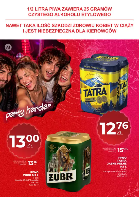 Duży Ben - gazetka promocyjna Gazetka piwna od czwartku 15.10 do środy 28.10 - strona 8