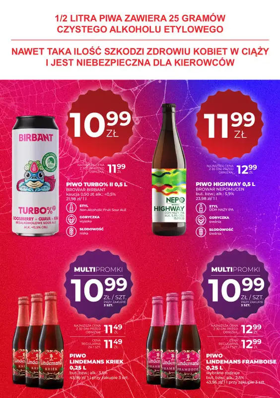 Duży Ben - gazetka promocyjna Gazetka piwna od czwartku 15.10 do środy 28.10 - strona 16