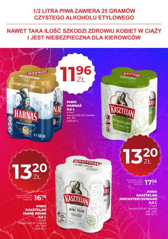 Duży Ben - gazetka promocyjna Gazetka piwna od czwartku 15.10 do środy 28.10 - strona 9