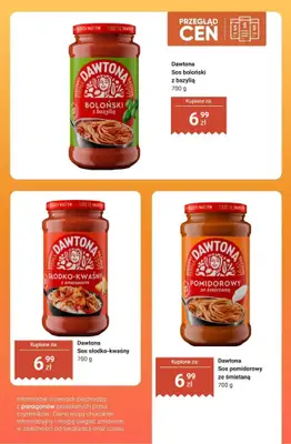Dino - gazetka promocyjna Ketchupy i sosy - przegląd cen od czwartku 15.10 do wtorku 20.10 - strona 8