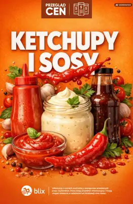 Dino - gazetka promocyjna Ketchupy i sosy - przegląd cen od czwartku 15.10 do wtorku 20.10