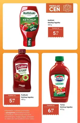 Dino - gazetka promocyjna Ketchupy i sosy - przegląd cen od czwartku 15.10 do wtorku 20.10 - strona 5