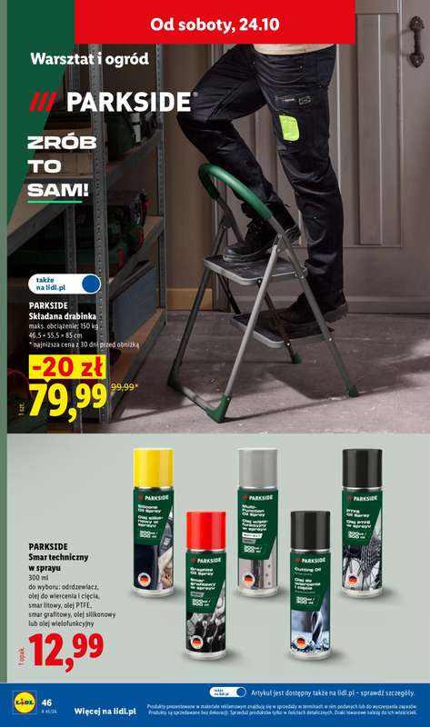 Lidl - gazetka promocyjna Katalog od poniedziałku 19.10 do soboty 24.10 - strona 56