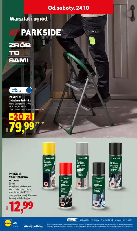 Lidl - gazetka promocyjna Katalog od poniedziałku 19.10 do soboty 24.10 - strona 56