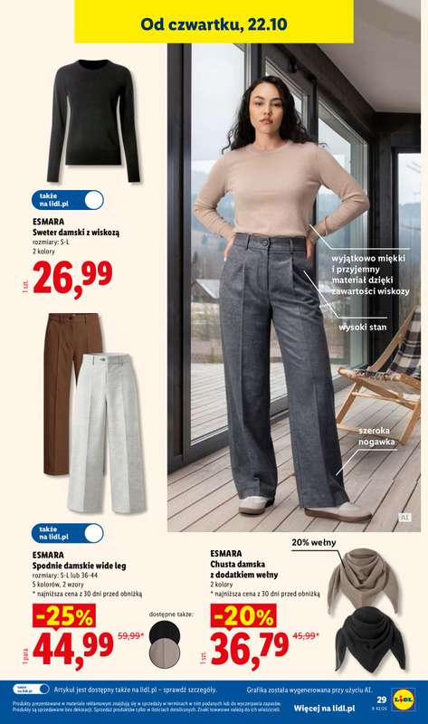 Lidl - gazetka promocyjna Katalog od poniedziałku 19.10 do soboty 24.10 - strona 35