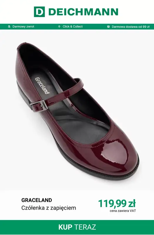 Deichmann - gazetka promocyjna Buty bo biura od czwartku 15.10  - strona 2