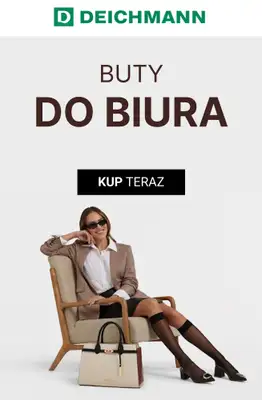 Deichmann - gazetka promocyjna Buty bo biura od czwartku 15.10 