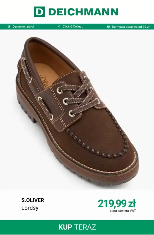 Deichmann - gazetka promocyjna Buty bo biura od czwartku 15.10  - strona 4