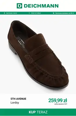 Deichmann - gazetka promocyjna Buty bo biura od czwartku 15.10  - strona 12