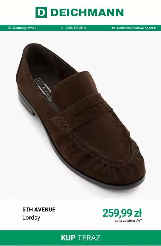 Deichmann - gazetka promocyjna Buty bo biura od czwartku 15.10  - strona 12