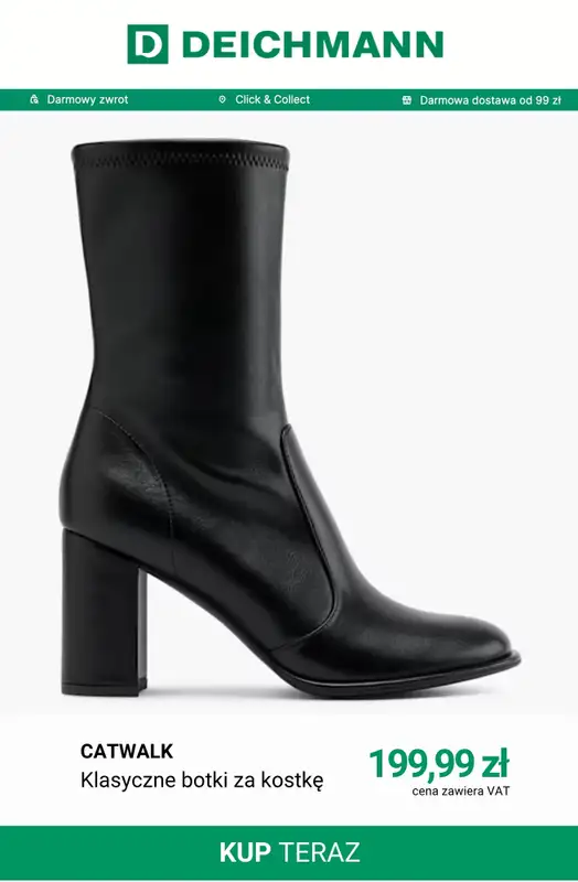 Deichmann - gazetka promocyjna Buty bo biura od czwartku 15.10  - strona 7