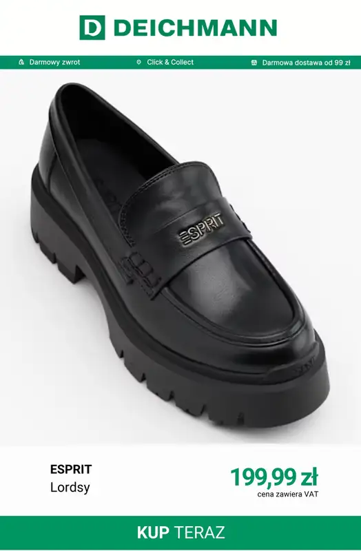 Deichmann - gazetka promocyjna Buty bo biura od czwartku 15.10  - strona 6