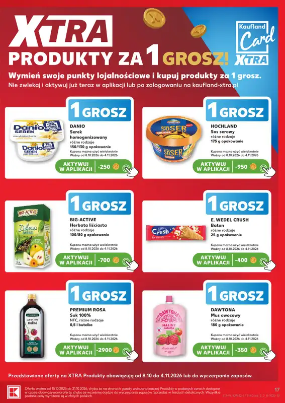 Kaufland - gazetka promocyjna Gazetka Tygodnia od czwartku 15.10 do środy 21.10 - strona 17