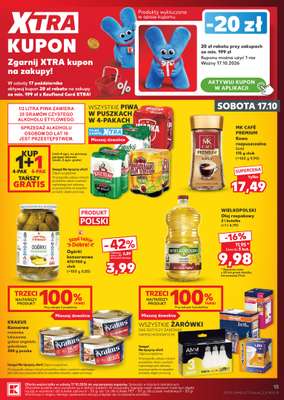 Kaufland - gazetka promocyjna Gazetka Tygodnia od czwartku 15.10 do środy 21.10 - strona 15