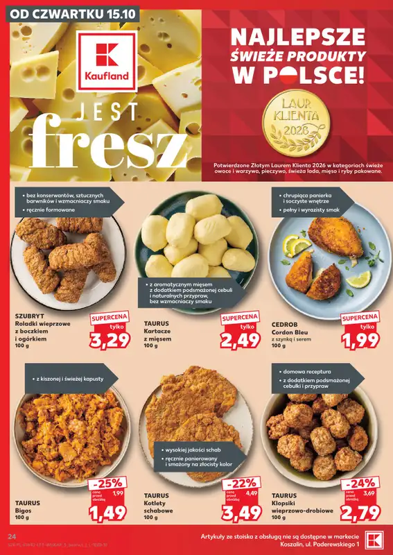 Kaufland - gazetka promocyjna Gazetka Tygodnia od czwartku 15.10 do środy 21.10 - strona 24