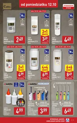 Aldi - gazetka promocyjna Światełko pamięci od poniedziałku 12.10 do soboty 17.10 - strona 9