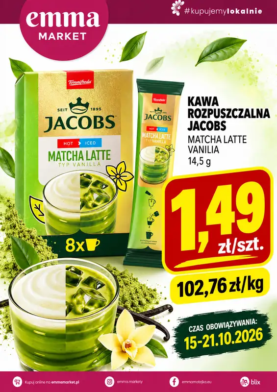 emma MARKET - gazetka promocyjna Plakaty promocyjne od czwartku 15.10 do środy 21.10 - strona 4