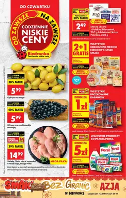 Biedronka - gazetka promocyjna Od czwartku od czwartku 15.10 do środy 21.10