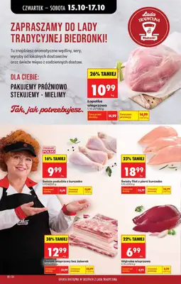 Biedronka - gazetka promocyjna Od czwartku, Z ladą tradycyjną od czwartku 15.10 do środy 21.10 - strona 22