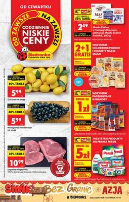 Biedronka - gazetka promocyjna Od czwartku, Z ladą tradycyjną od czwartku 15.10 do środy 21.10