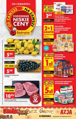 Biedronka - gazetka promocyjna Od czwartku, Z ladą tradycyjną od czwartku 15.10 do środy 21.10