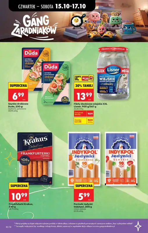Biedronka - gazetka promocyjna Od czwartku, Z ladą tradycyjną od czwartku 15.10 do środy 21.10 - strona 12
