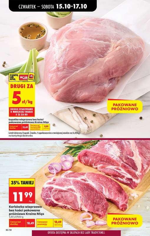 Biedronka - gazetka promocyjna Od czwartku od czwartku 15.10 do środy 21.10 - strona 40