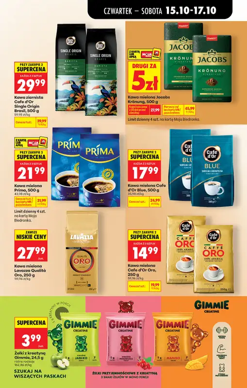 Biedronka - gazetka promocyjna Od czwartku od czwartku 15.10 do środy 21.10 - strona 67