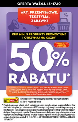 Biedronka - gazetka promocyjna Od czwartku od czwartku 15.10 do środy 21.10 - strona 20