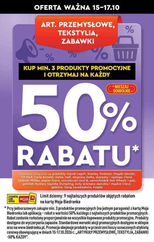 Biedronka - gazetka promocyjna Od czwartku od czwartku 15.10 do środy 21.10 - strona 20