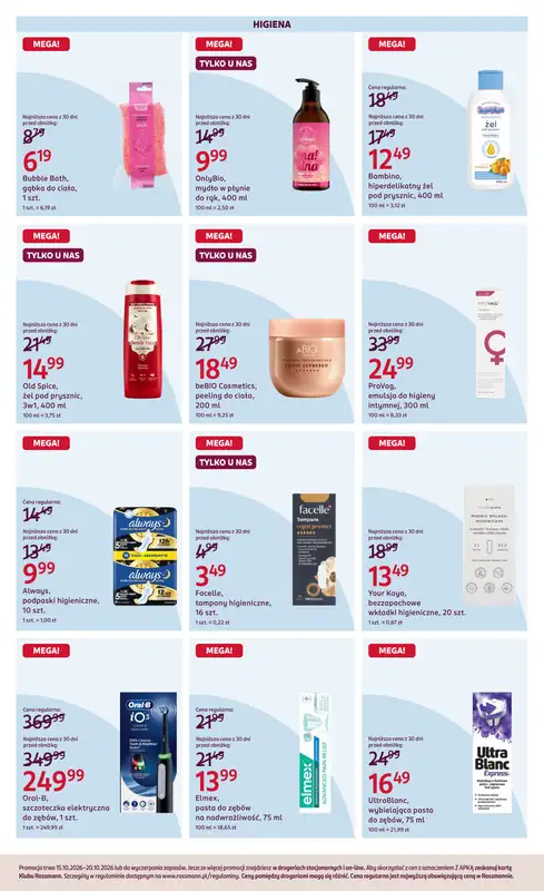 Rossmann - gazetka promocyjna Gazetka od czwartku 15.10 do środy 21.10 - strona 4