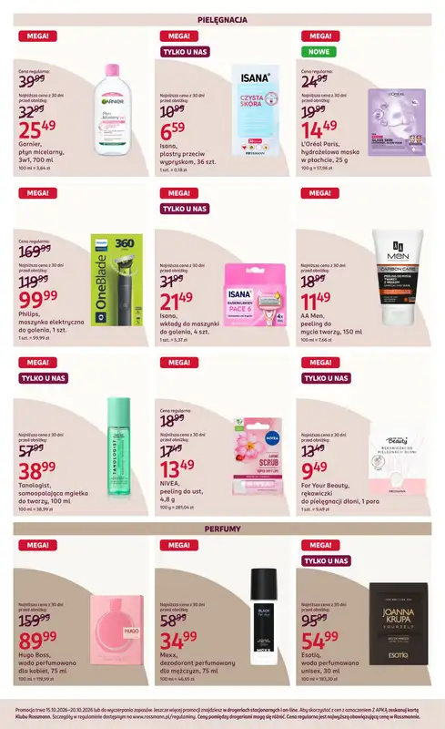 Rossmann - gazetka promocyjna Gazetka od czwartku 15.10 do środy 21.10 - strona 6