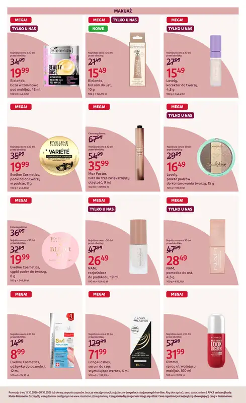 Rossmann - gazetka promocyjna Gazetka od czwartku 15.10 do środy 21.10 - strona 7