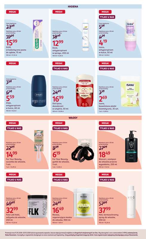 Rossmann - gazetka promocyjna Gazetka od czwartku 15.10 do środy 21.10 - strona 5