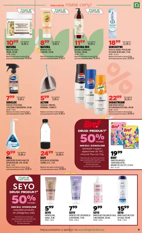 Drogerie Natura - gazetka promocyjna Gazetka od czwartku 15.10 do środy 21.10 - strona 9