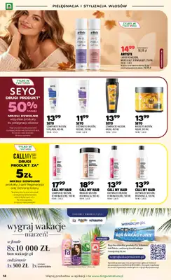 Drogerie Natura - gazetka promocyjna Gazetka od czwartku 15.10 do środy 21.10 - strona 14