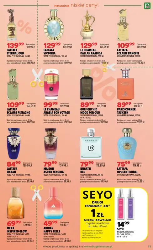 Drogerie Natura - gazetka promocyjna Gazetka od czwartku 15.10 do środy 21.10 - strona 11