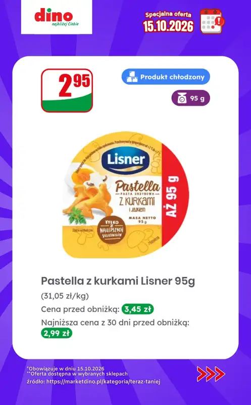 Dino - gazetka promocyjna Specjalna oferta na 15.10.2026 - promocje spoza gazetki od czwartku 15.10 do czwartku 15.10 - strona 9
