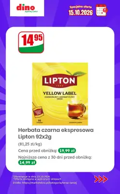 Dino - gazetka promocyjna Specjalna oferta na 15.10.2026 - promocje spoza gazetki od czwartku 15.10 do czwartku 15.10 - strona 5