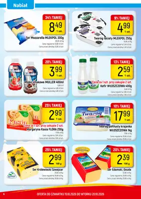Delikatesy Piotruś Pan - gazetka promocyjna Gazetka od czwartku 15.10 do wtorku 20.10 - strona 6