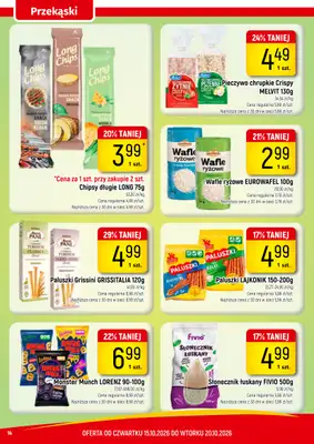 Delikatesy Piotruś Pan - gazetka promocyjna Gazetka od czwartku 15.10 do wtorku 20.10 - strona 14