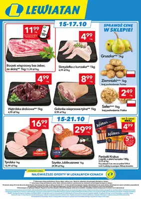 LEWIATAN - gazetka promocyjna Mamy TO w Lewiatanie – woj. lubelskie od czwartku 15.10 do środy 21.10 - strona 2