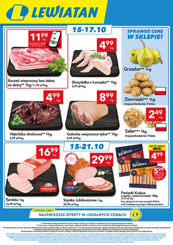 LEWIATAN - gazetka promocyjna Mamy TO w Lewiatanie – woj. lubelskie od czwartku 15.10 do środy 21.10 - strona 2