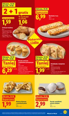 Lidl - gazetka promocyjna Oferta od czwartku od czwartku 15.10 do soboty 17.10 - strona 63