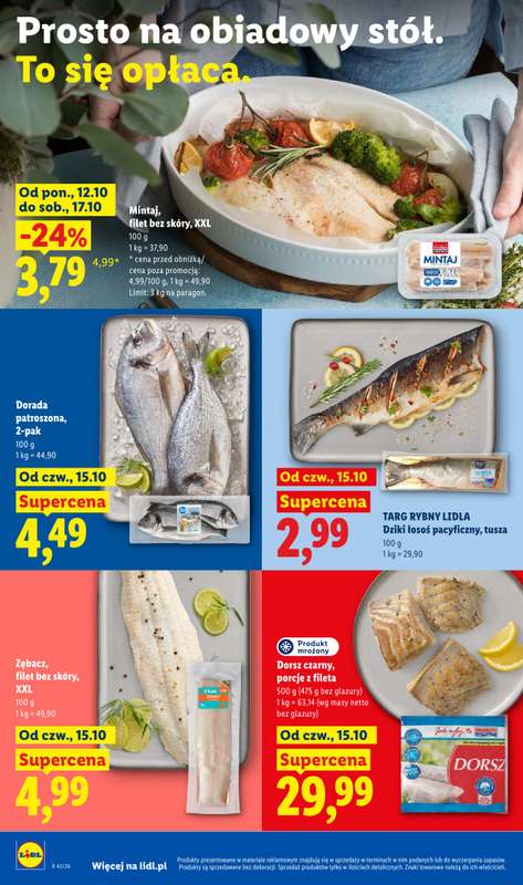 Lidl - gazetka promocyjna Oferta od czwartku od czwartku 15.10 do soboty 17.10 - strona 72
