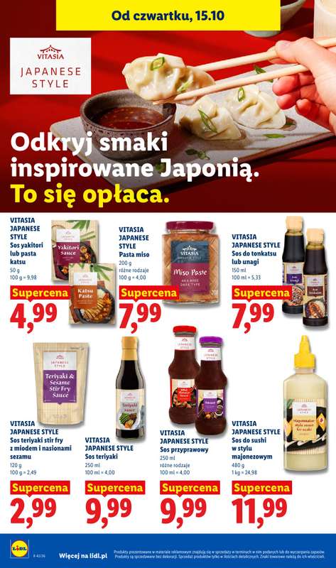 Lidl - gazetka promocyjna Oferta od czwartku od czwartku 15.10 do soboty 17.10 - strona 56