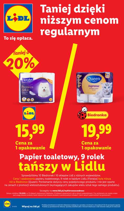 Lidl - gazetka promocyjna Oferta od czwartku od czwartku 15.10 do soboty 17.10 - strona 22